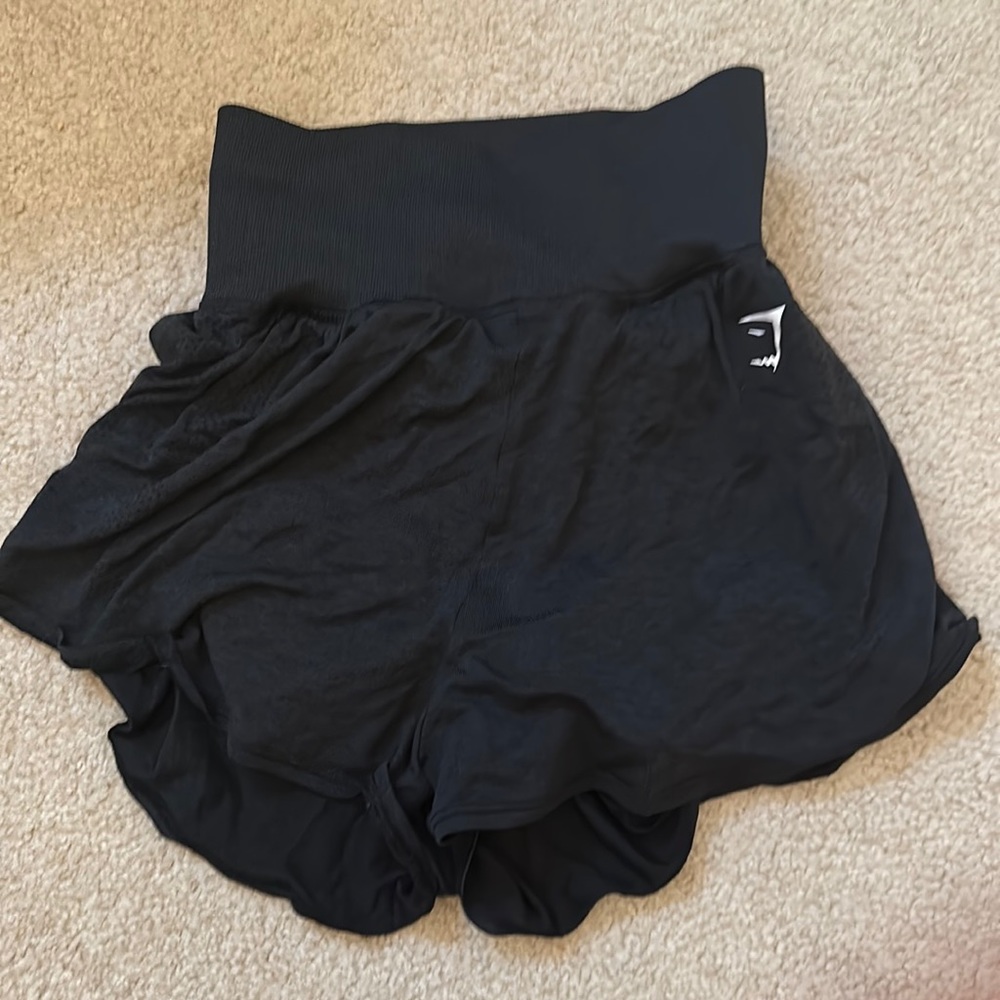 Gymshark Black Vital Seamless 2.0 Shorts